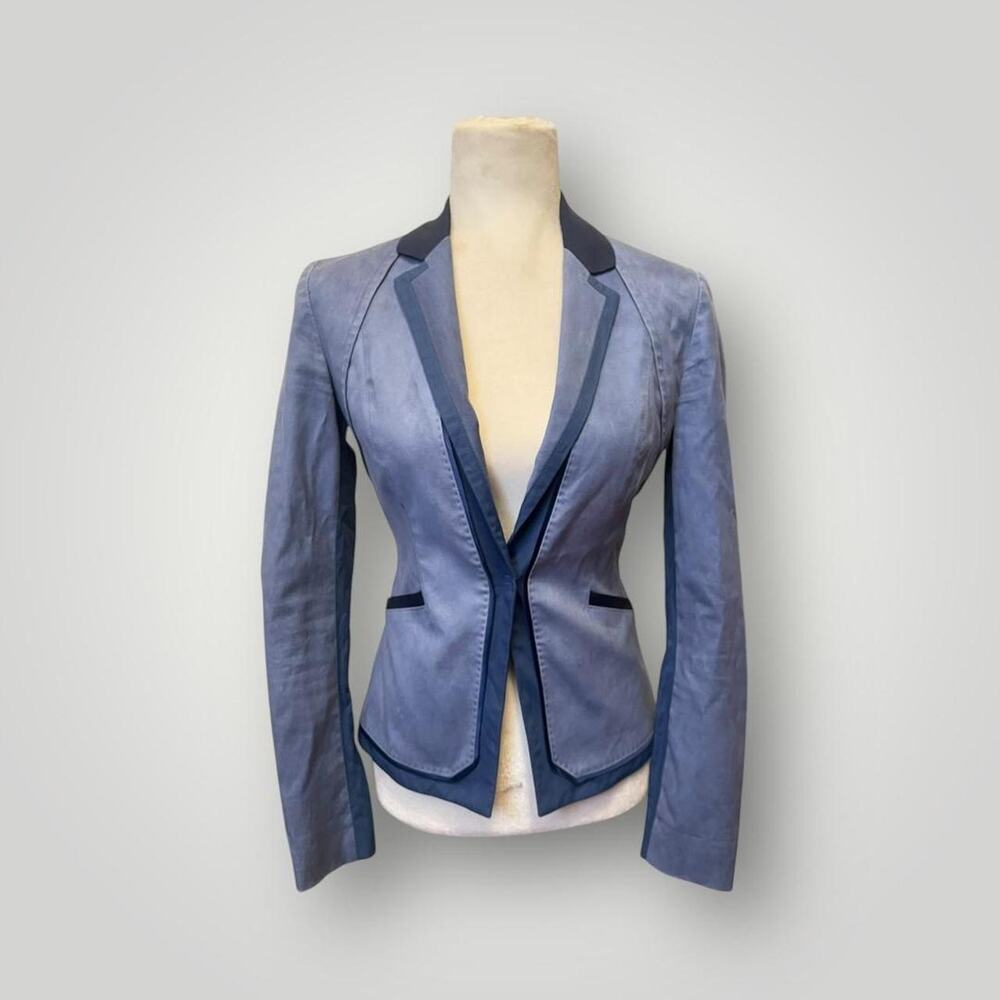 Blue-on-Blue Elie Tahari Blazer